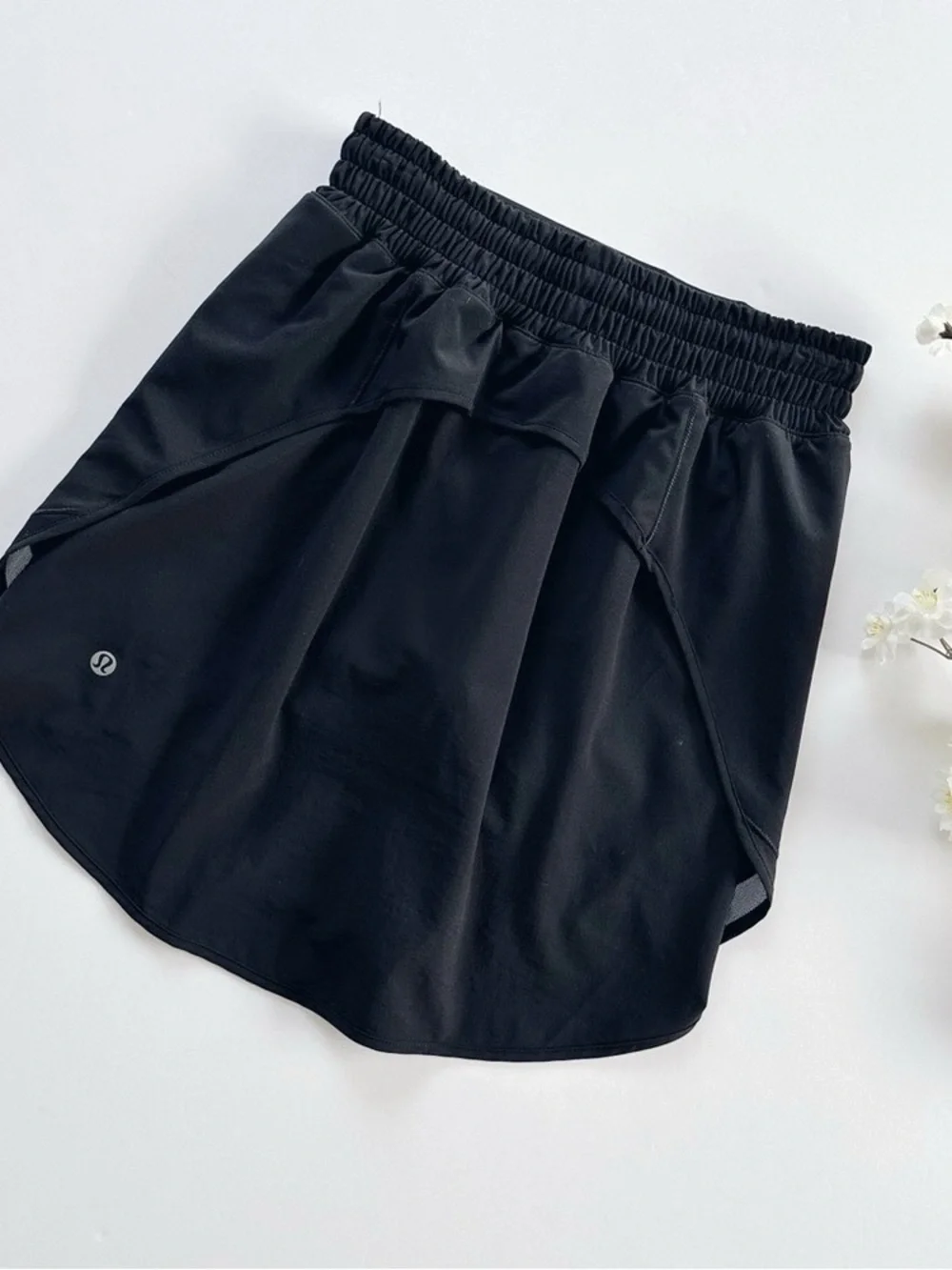 NEW Lululemon Hotty Hot High-Rise Skirt Black